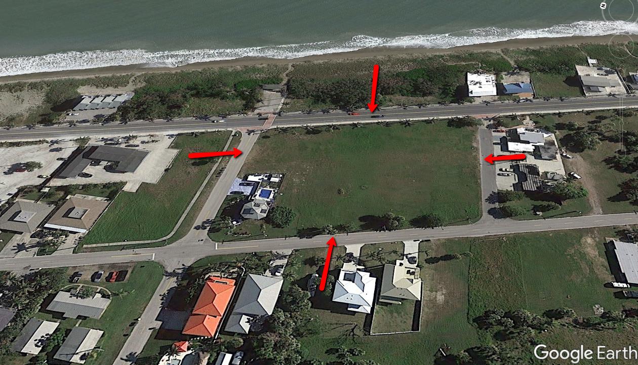 511 South Ocean Drive Fort Pierce, FL 34949 - Photo 1 of 8 an aerial view of a houses with outdoor space