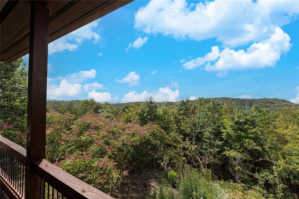 499 Raven Ridge Circle Mineral Bluff, GA 30559 - Photo 36 of 43 a view of a city from a balcony