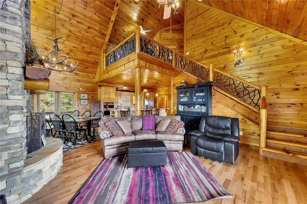 499 Raven Ridge Circle Mineral Bluff, GA 30559 - Photo 5 of 43 a view of outdoor seating