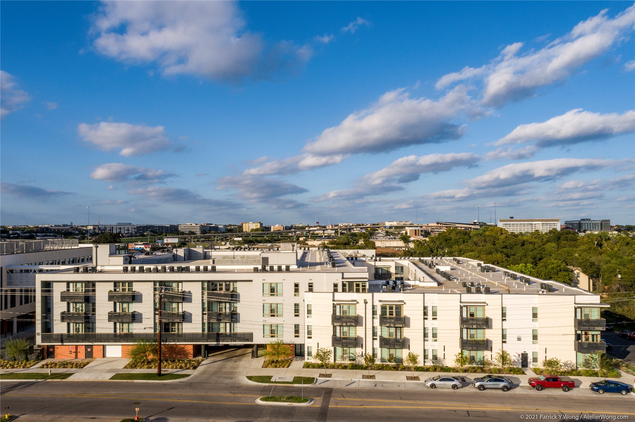5310 Helen Street, Unit 2BR Austin, TX 78751 - Photo 12 of 22 a view of city with tall buildings