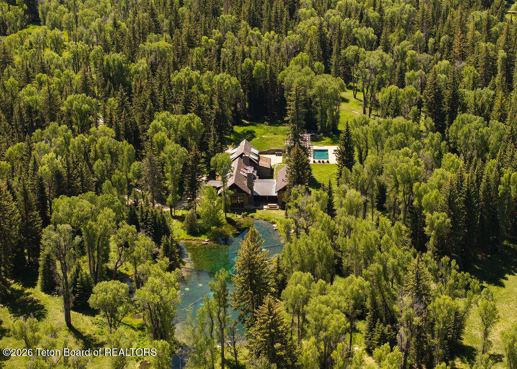 1275 South Ely Springs Road Jackson, WY 83001 - Photo 14 of 59 Aerial View