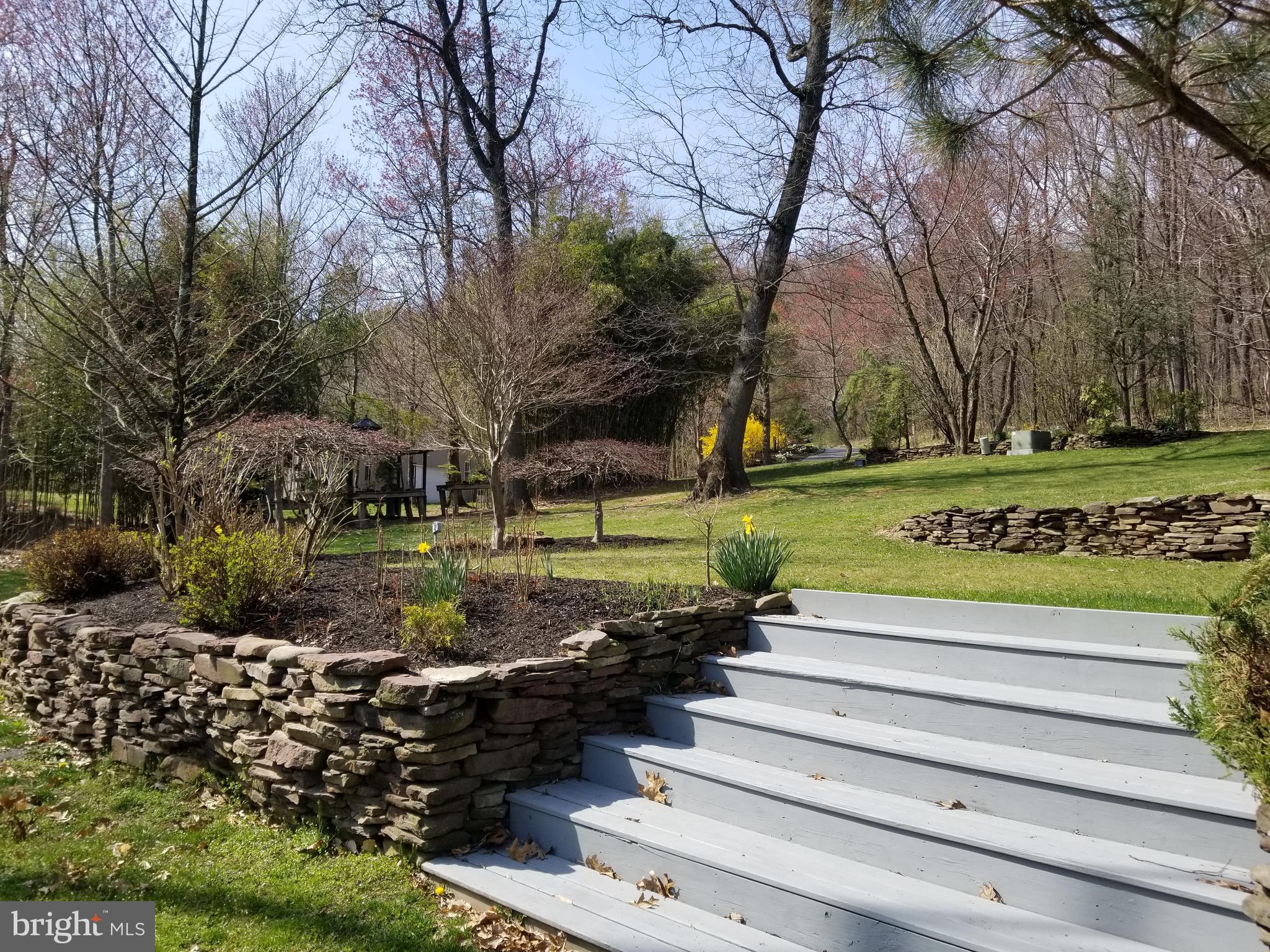 4729 Mountain View Road Harrisburg, PA 17110 - Photo 87 of 113 Stairs to pavilion, Beautiful landscaping