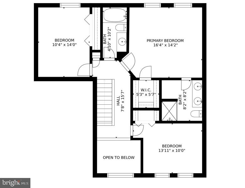 1402 Hunting Wood Road Annapolis, MD 21403 - Photo 47 of 48 Floor plan second level