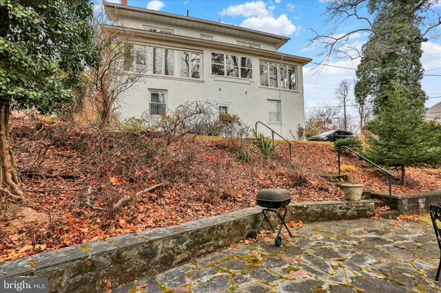 a street view covered with snow