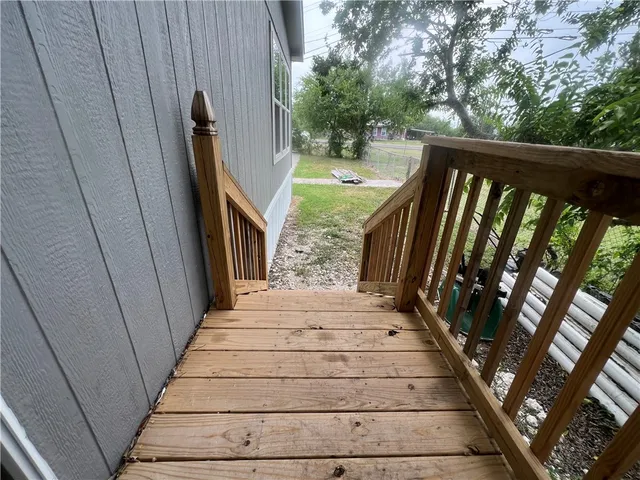 a view of deck with patio