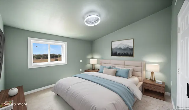 a view of a small space