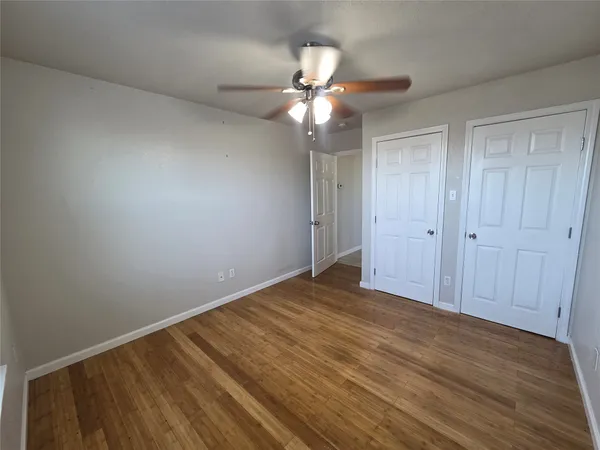 wooden floor in an empty room