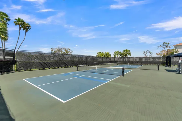 a view of a tennis court