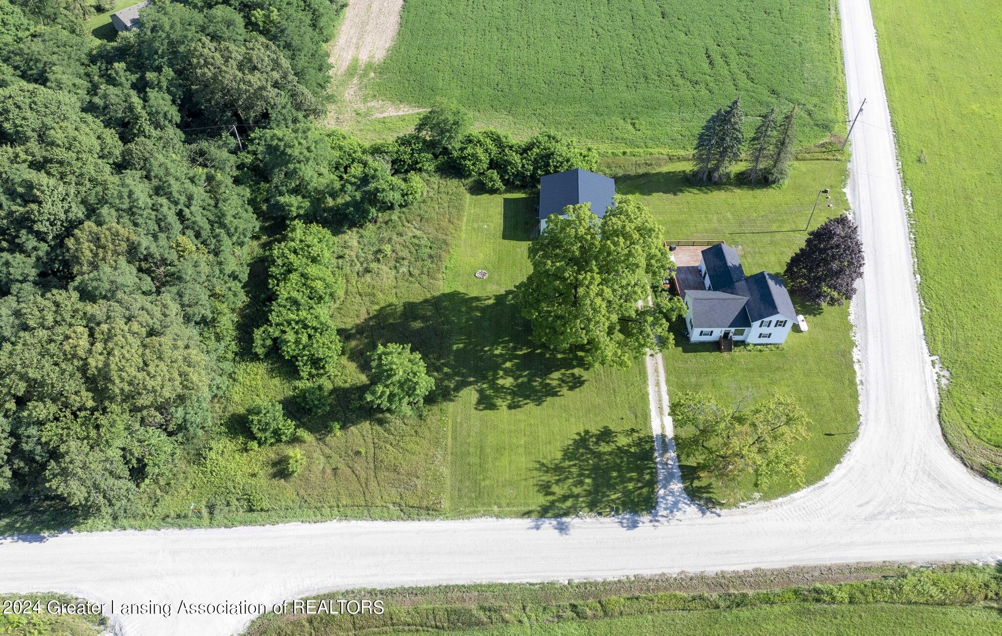 9885 Peck Lake Road Lowell, MI 49331 - Photo 37 of 56 Drone Shot