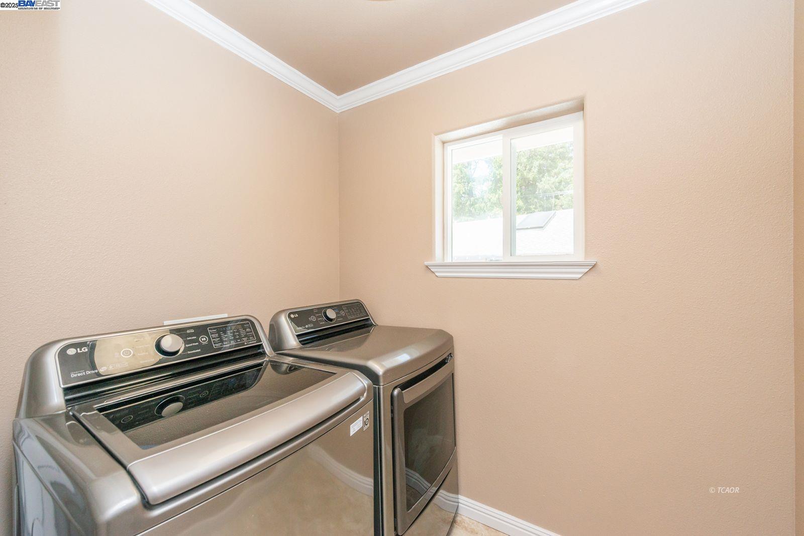 250 Mary Avenue Trinity Center, CA 96091 - Photo 30 of 49 a utility room with dryer and washer