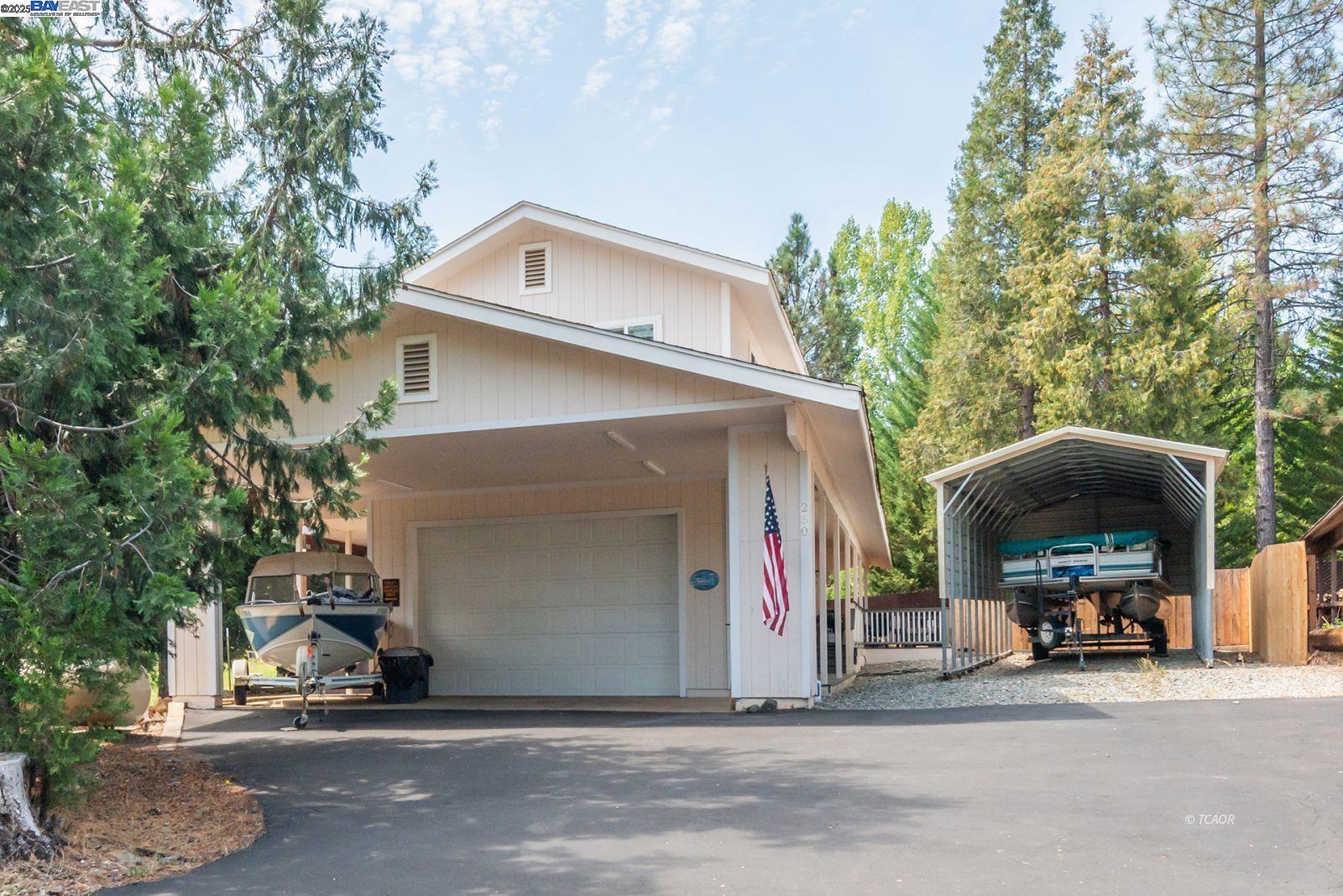 250 Mary Avenue Trinity Center, CA 96091 - Photo 39 of 49 a view of a car park in front of house