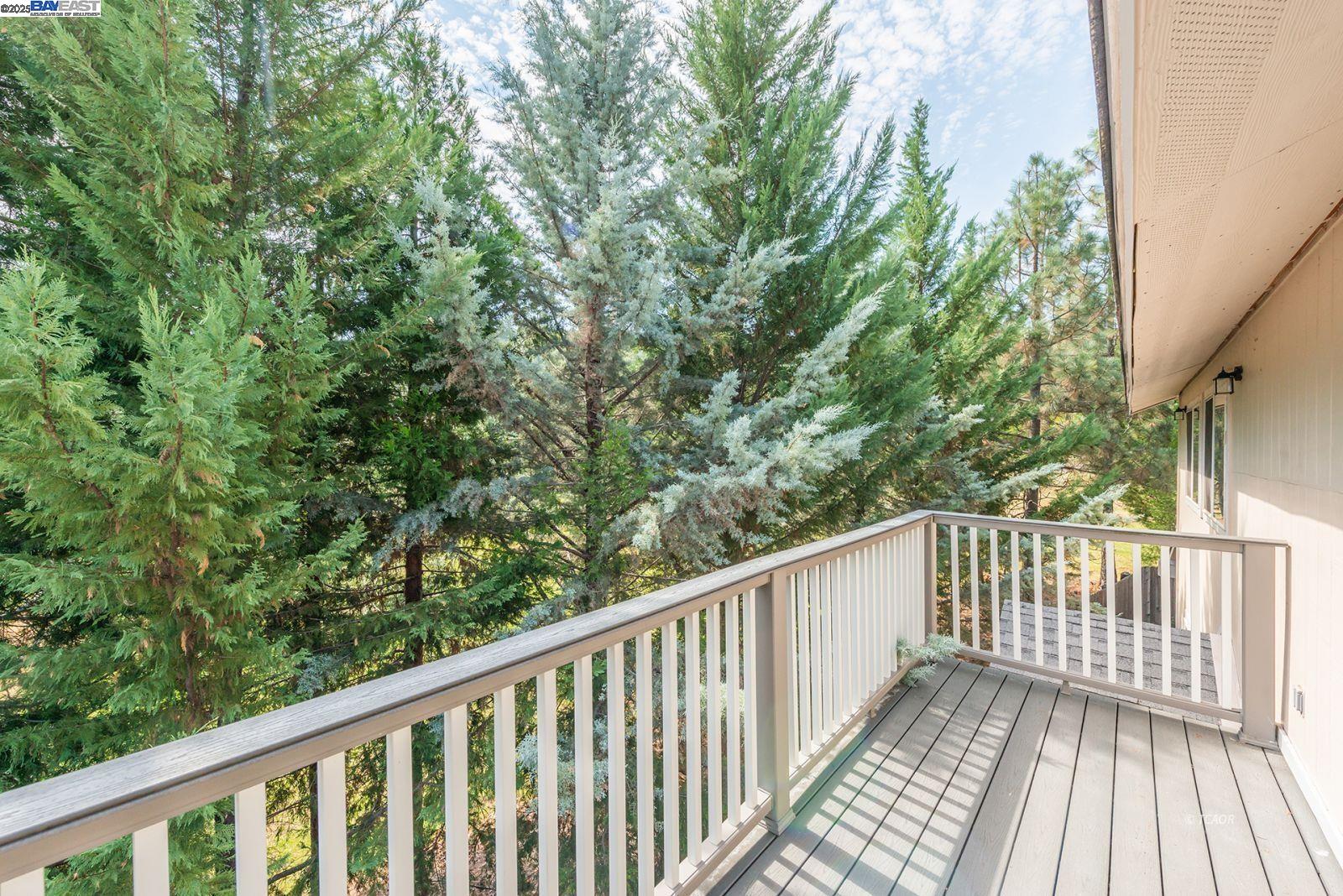 250 Mary Avenue Trinity Center, CA 96091 - Photo 43 of 49 a view of a balcony with wooden floor