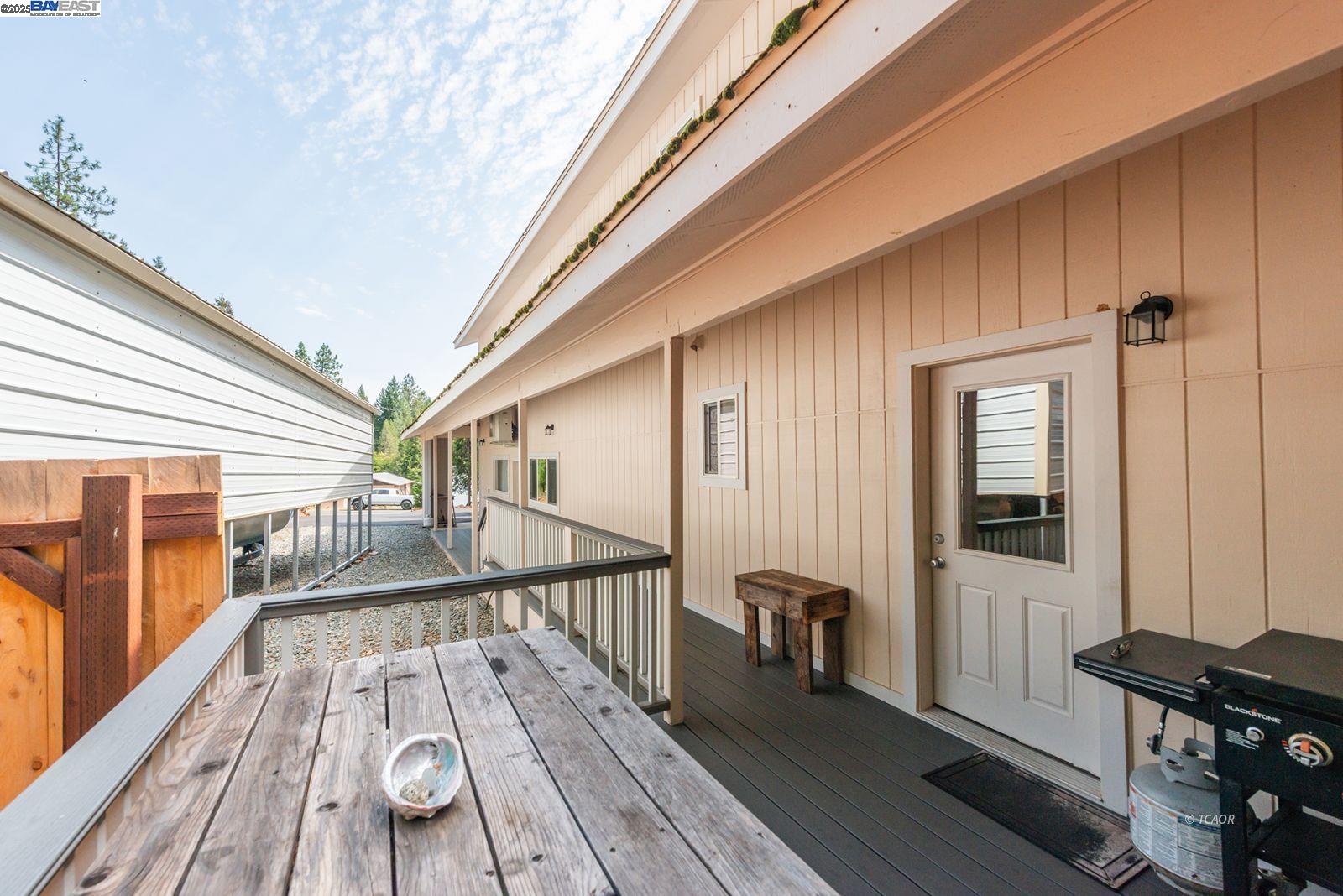 250 Mary Avenue Trinity Center, CA 96091 - Photo 45 of 49 a view of balcony with wooden floor