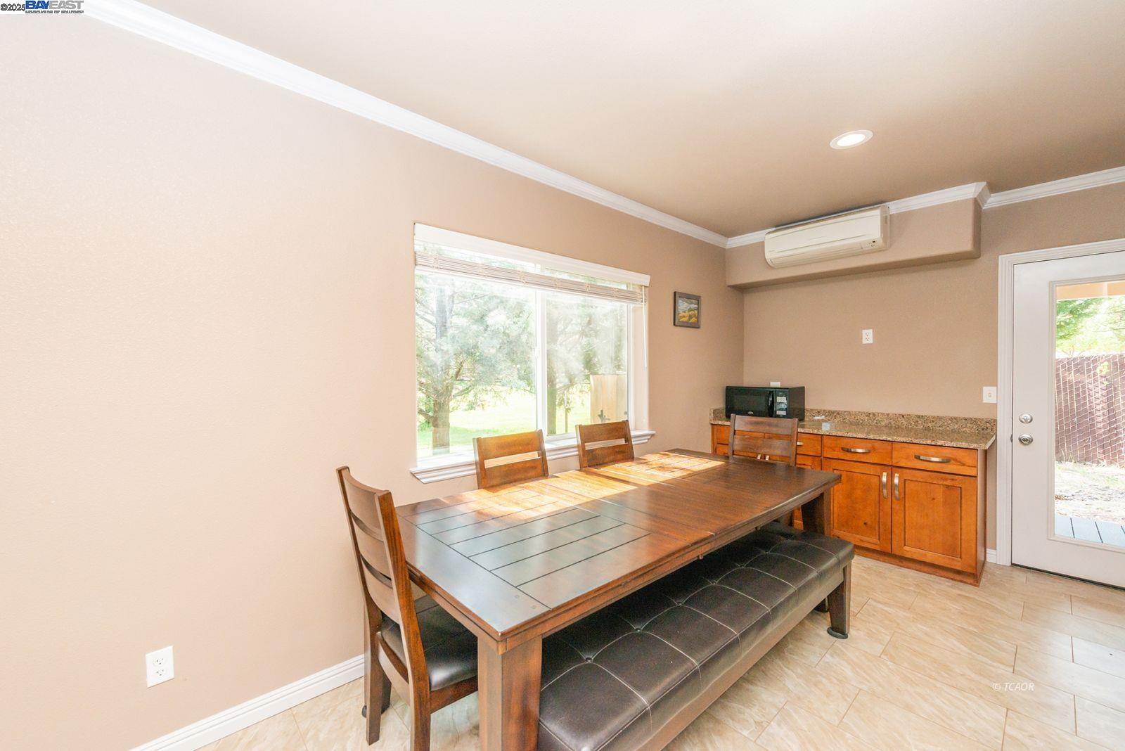 250 Mary Avenue Trinity Center, CA 96091 - Photo 10 of 49 a kitchen with a table and chairs in it