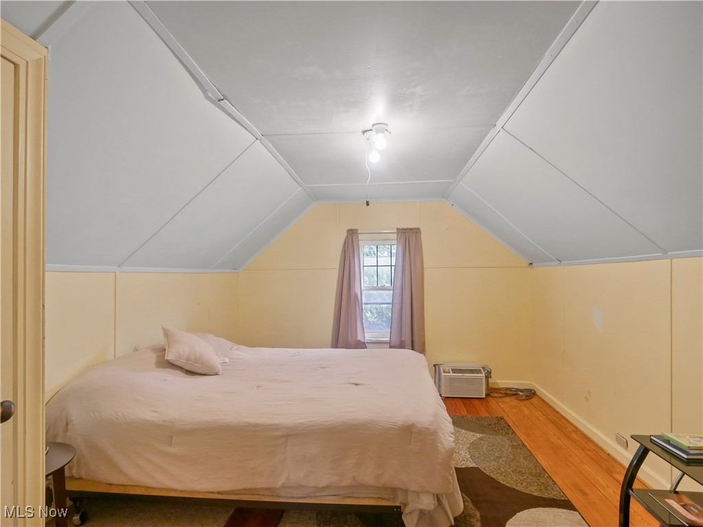 51 Overhill Road Youngstown, OH 44512 - Photo 29 of 34 Bedroom with vaulted ceiling and light hardwood / wood-style flooring