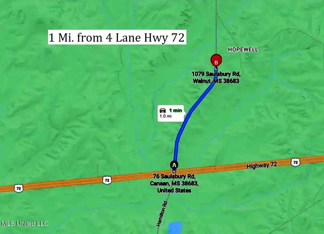 1079 Saulsbury Road Walnut, MS 38683 - Photo 13 of 18 Map1d