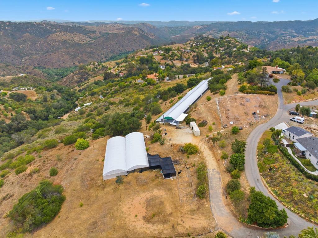 803 Quail Hill Road Fallbrook, CA 92028 - Photo 36 of 36 an aerial view of residential house with outdoor space