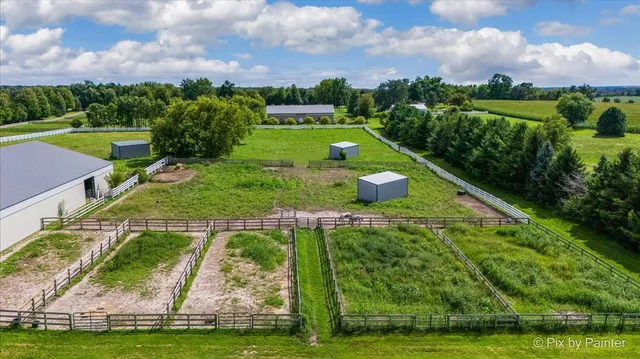 a view of a storage room