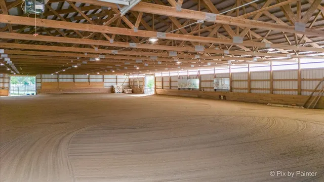 a view of a building with a porch