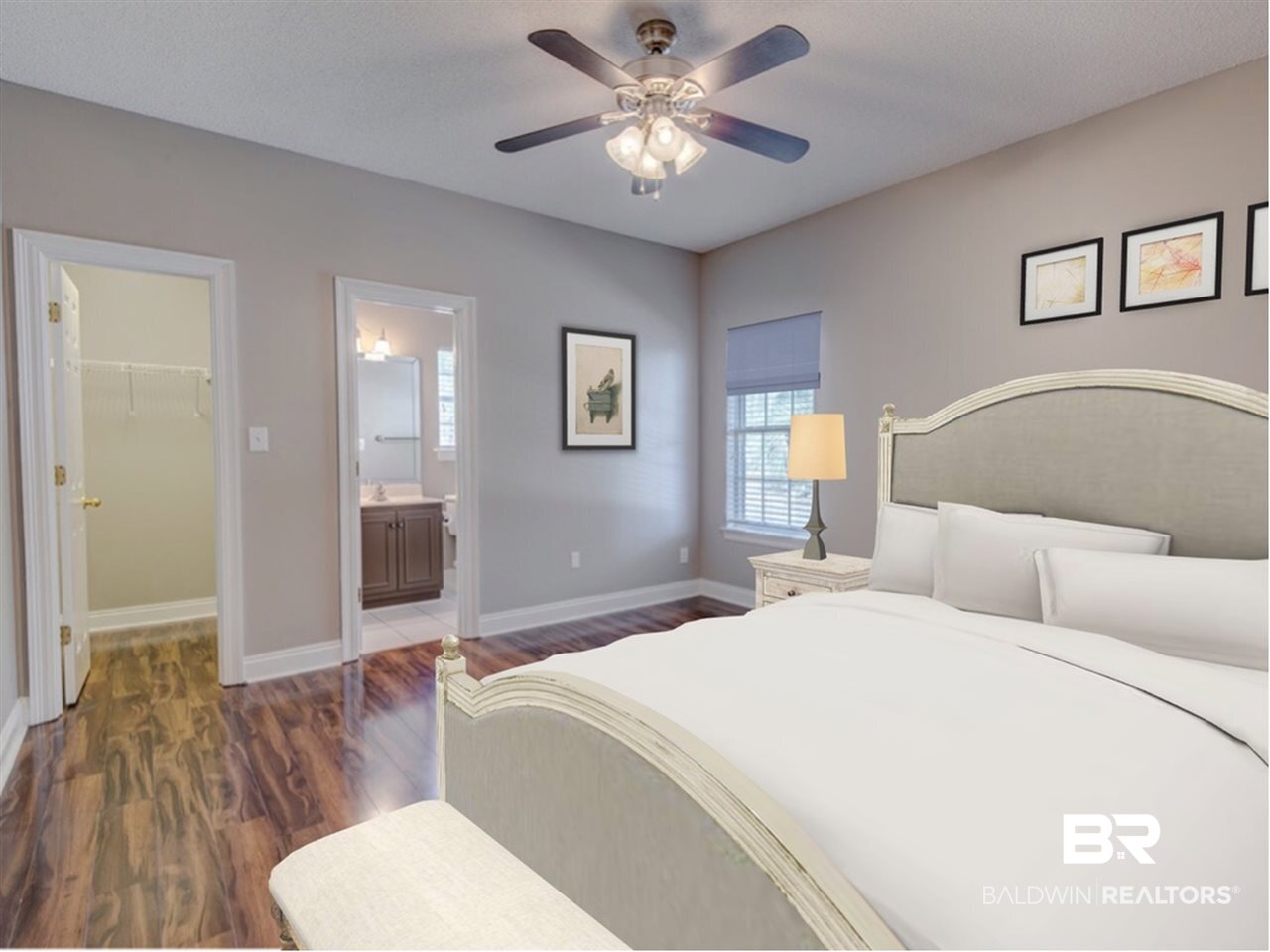 14811 Timber Ridge Drive Loxley, AL 36551 - Photo 27 of 50 Guest Bedroom Staged