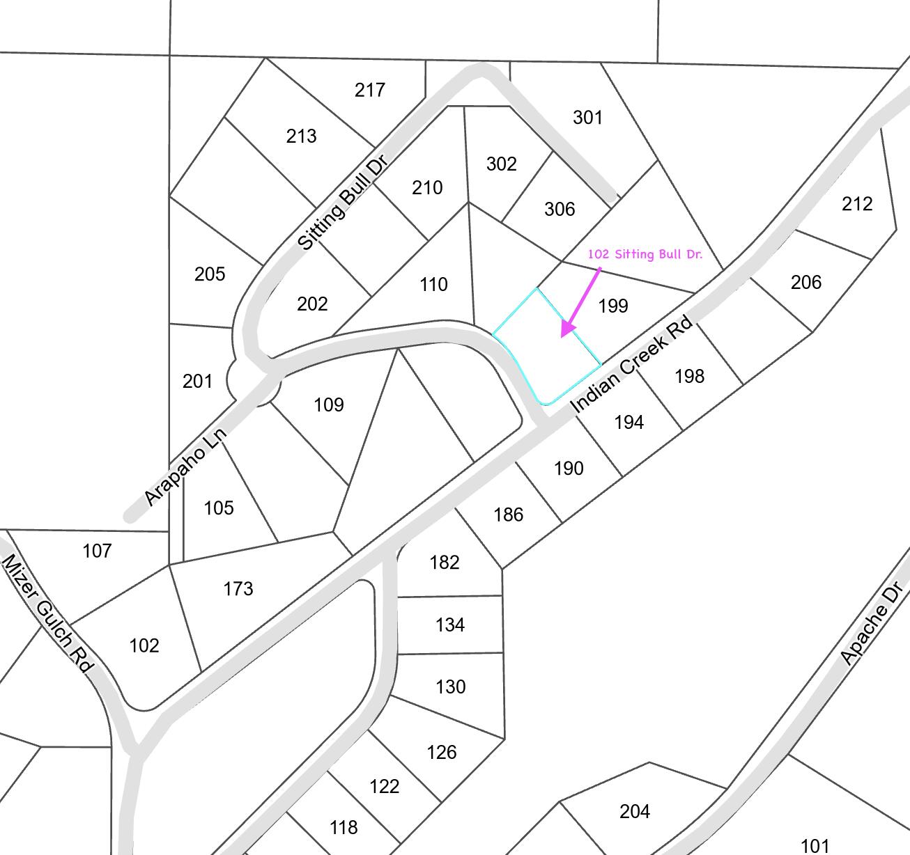 102 Sitting Bull Drive Blaine County, ID 83333 - Photo 28 of 29 Location
