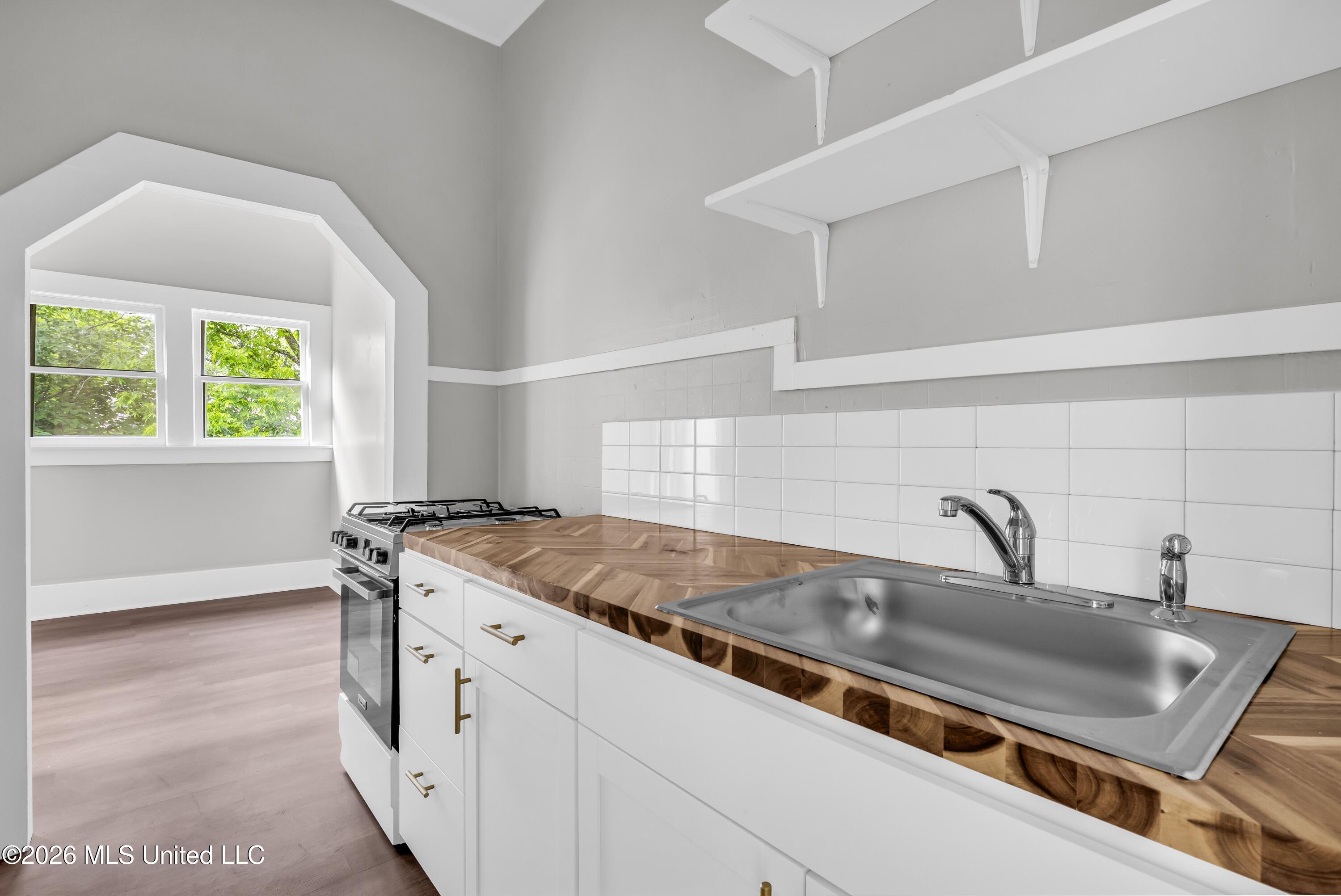 123 Cottrell Street West Point, MS 39773 - Photo 18 of 22 Unit 2 Kitchen POV 2 For 123 Cottrell