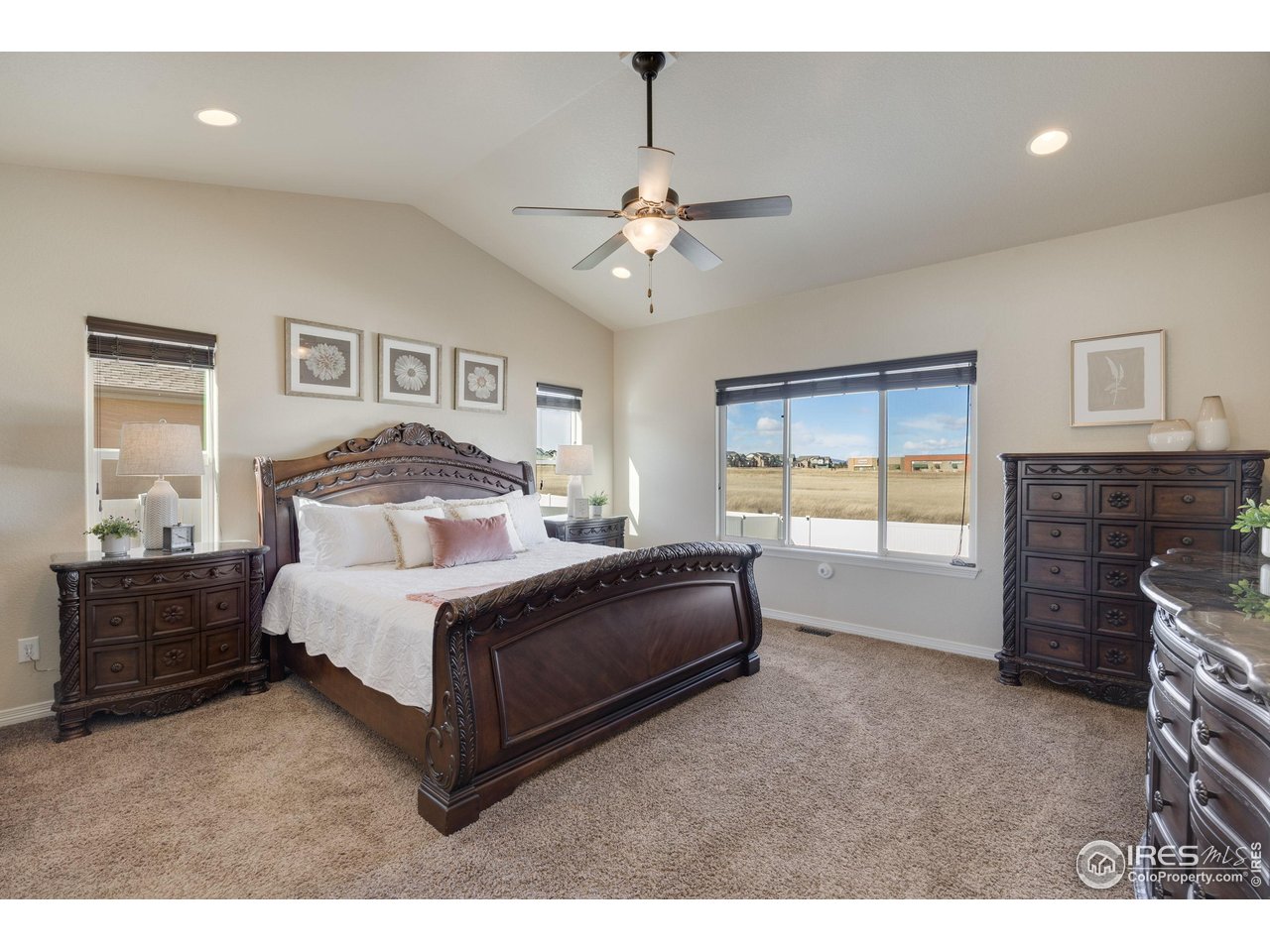 1324 Means Lane Berthoud, CO 80513 - Photo 17 of 44 Vaulted ceilings in the primary