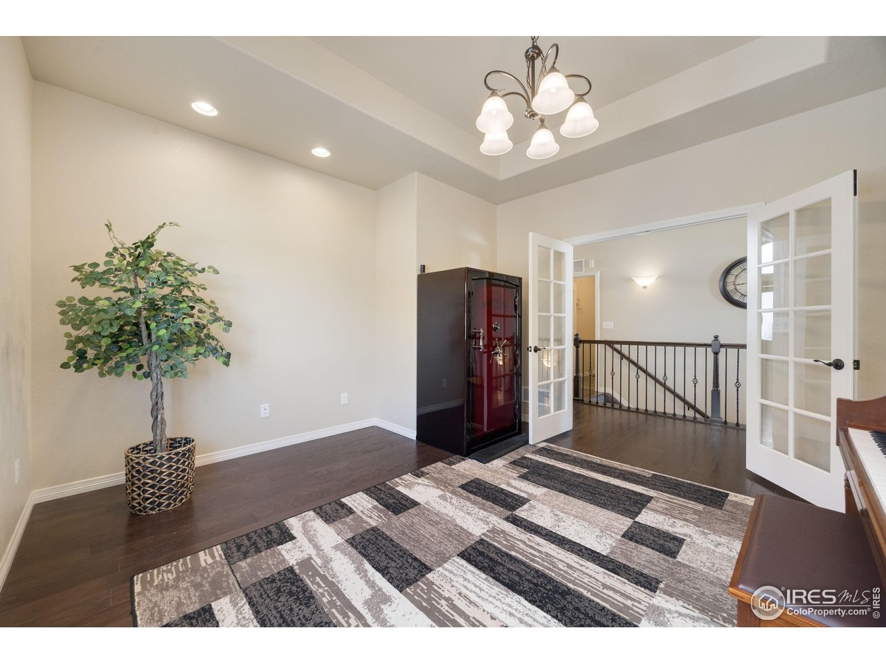 1324 Means Lane Berthoud, CO 80513 - Photo 23 of 44 French doors and hardwood floors