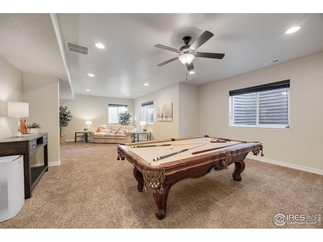 1324 Means Lane Berthoud, CO 80513 - Photo 29 of 44 Huge basement living space with 9' ceilings