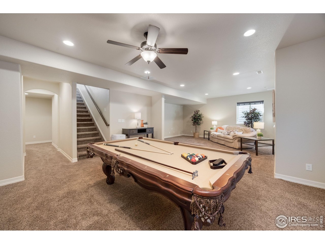 1324 Means Lane Berthoud, CO 80513 - Photo 31 of 44 Plenty of room for different activities plumbing for a wet bar!