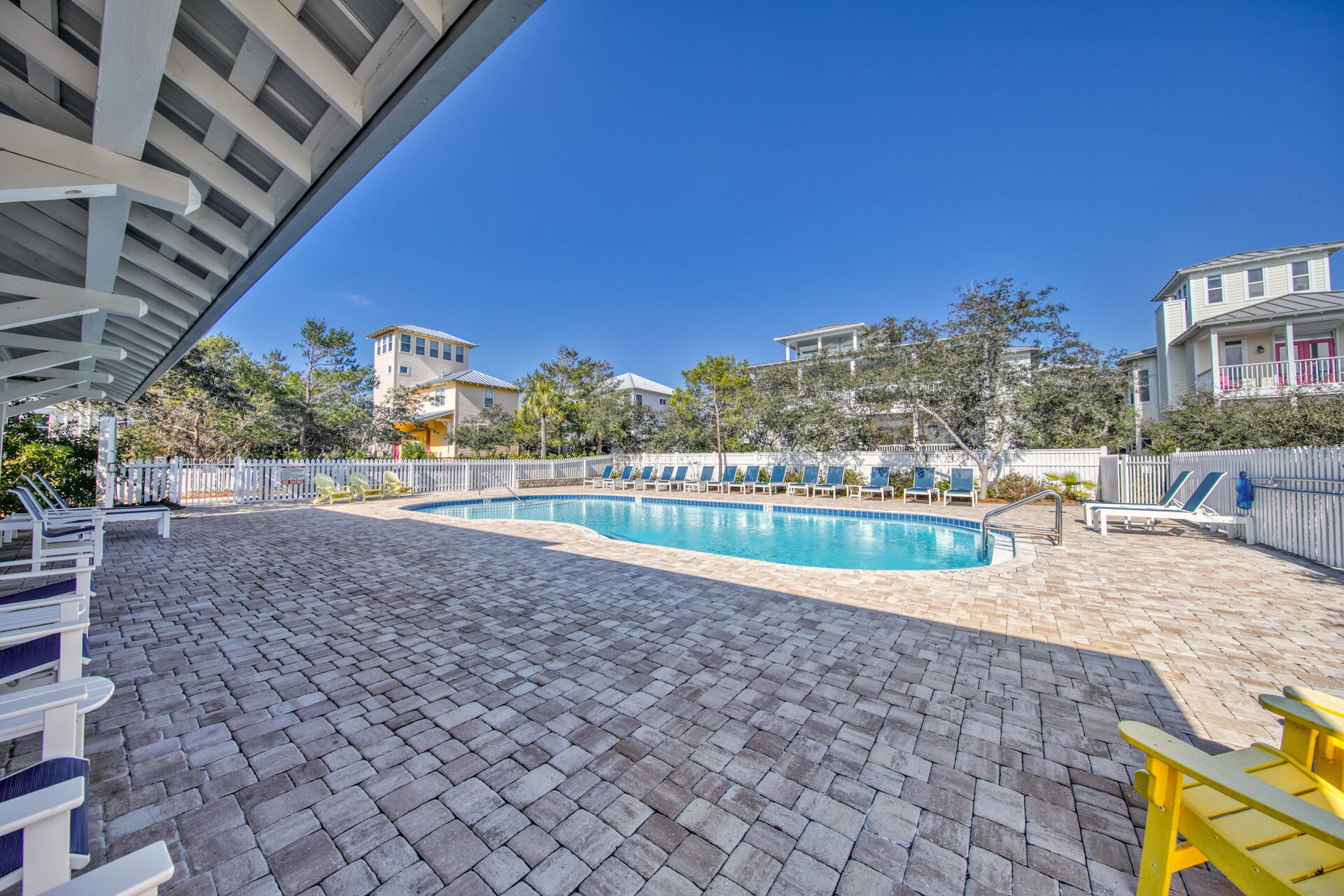 Lot 39 Old Beach Road Santa Rosa Beach, FL 32459 - Photo 10 of 26 a view of a swimming pool with an outdoor seating