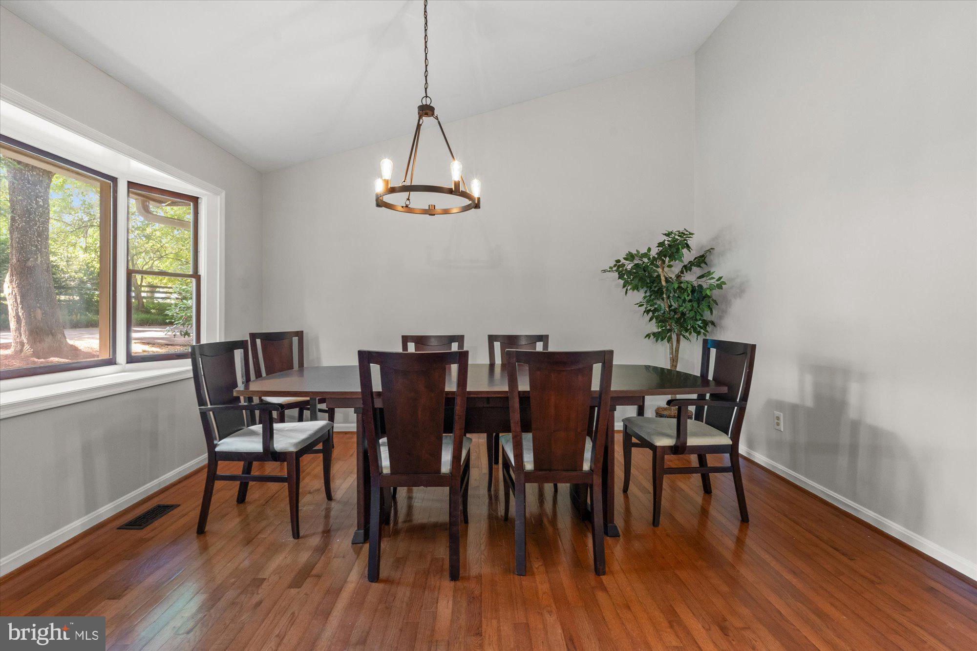 10100 Lawyers Road Vienna, VA 22181 - Photo 13 of 41 Spacious Dining Room with Bay Window