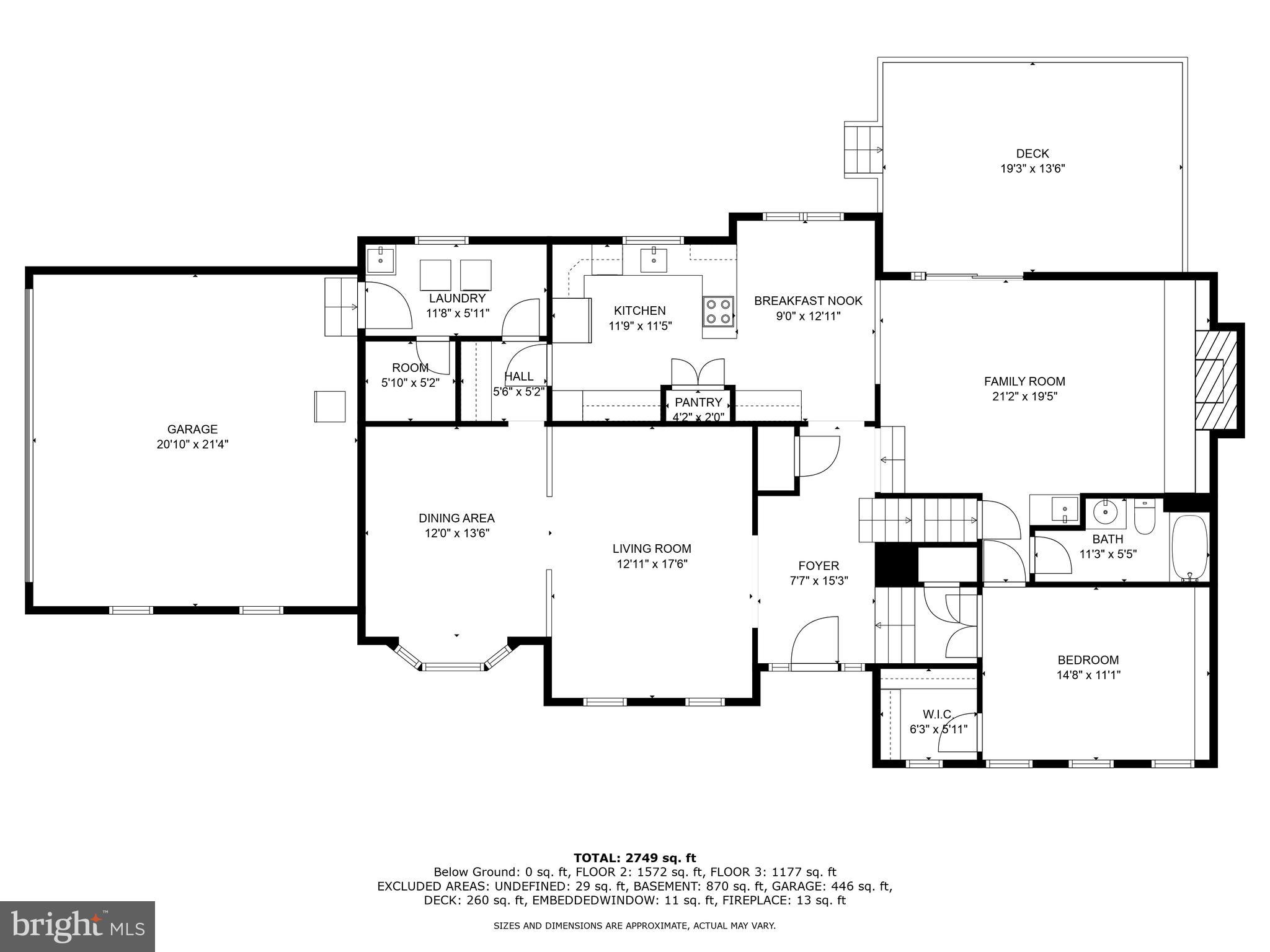 10100 Lawyers Road Vienna, VA 22181 - Photo 39 of 41 Main Level Floor Plan