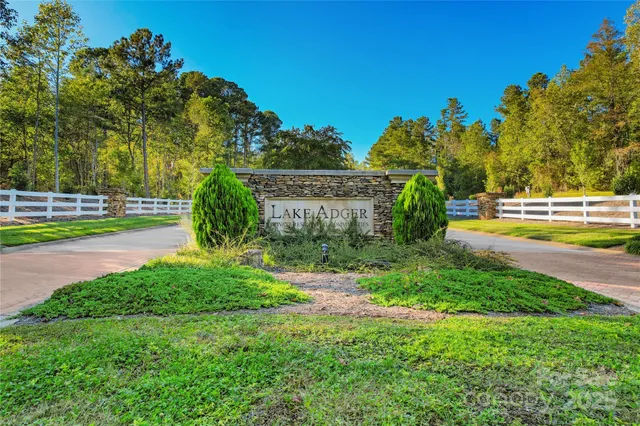 a view of wooden floor with a lake