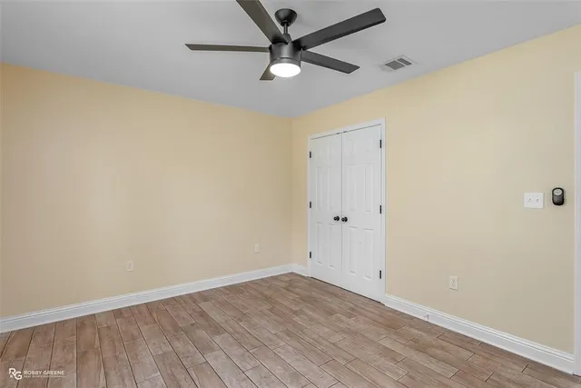 wooden floor in an empty room