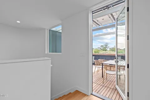 a view of a outdoor seating area with furniture