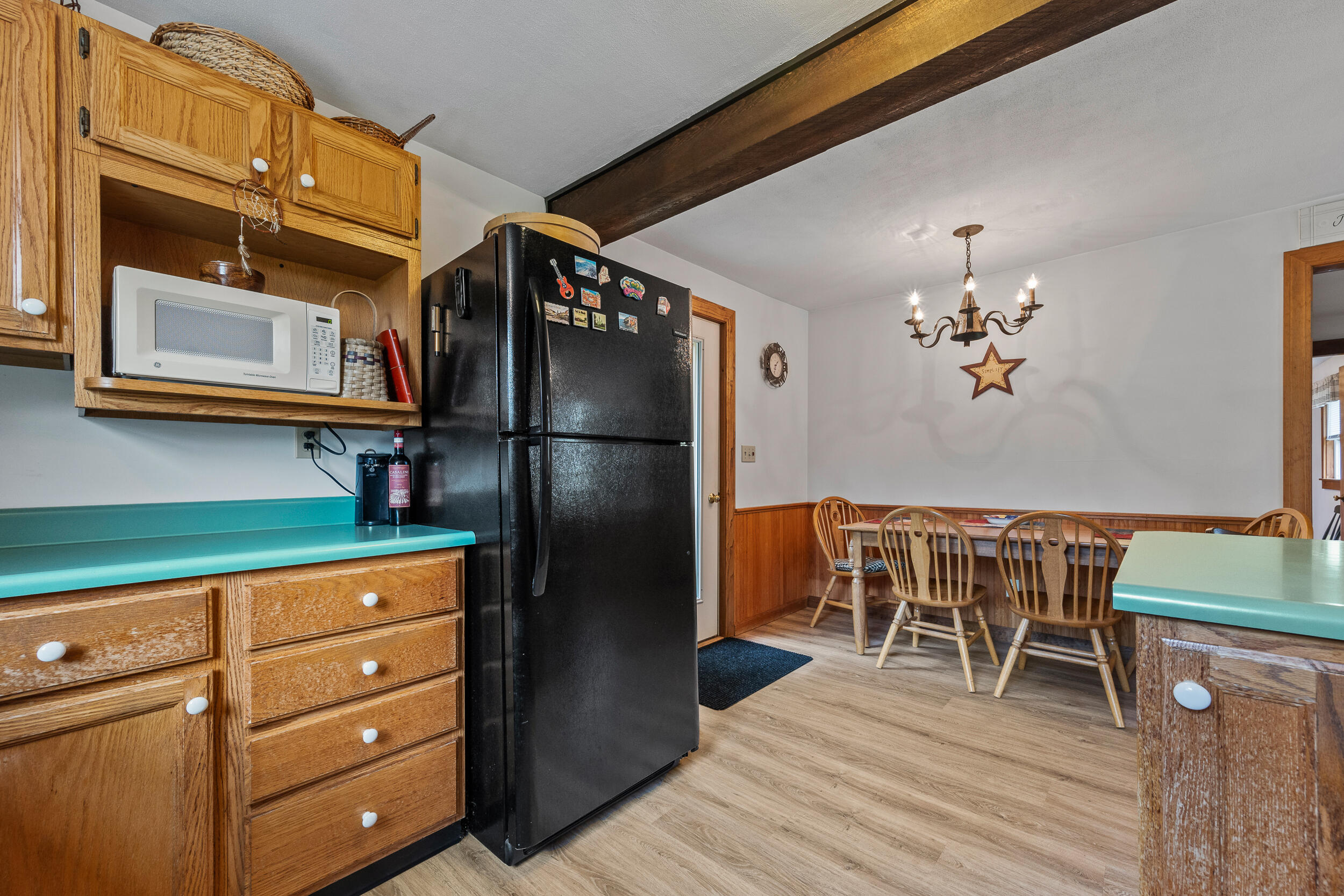 31 Franklin Street Oquossoc, ME 04964 - Photo 17 of 42 Kitchen to Dining
