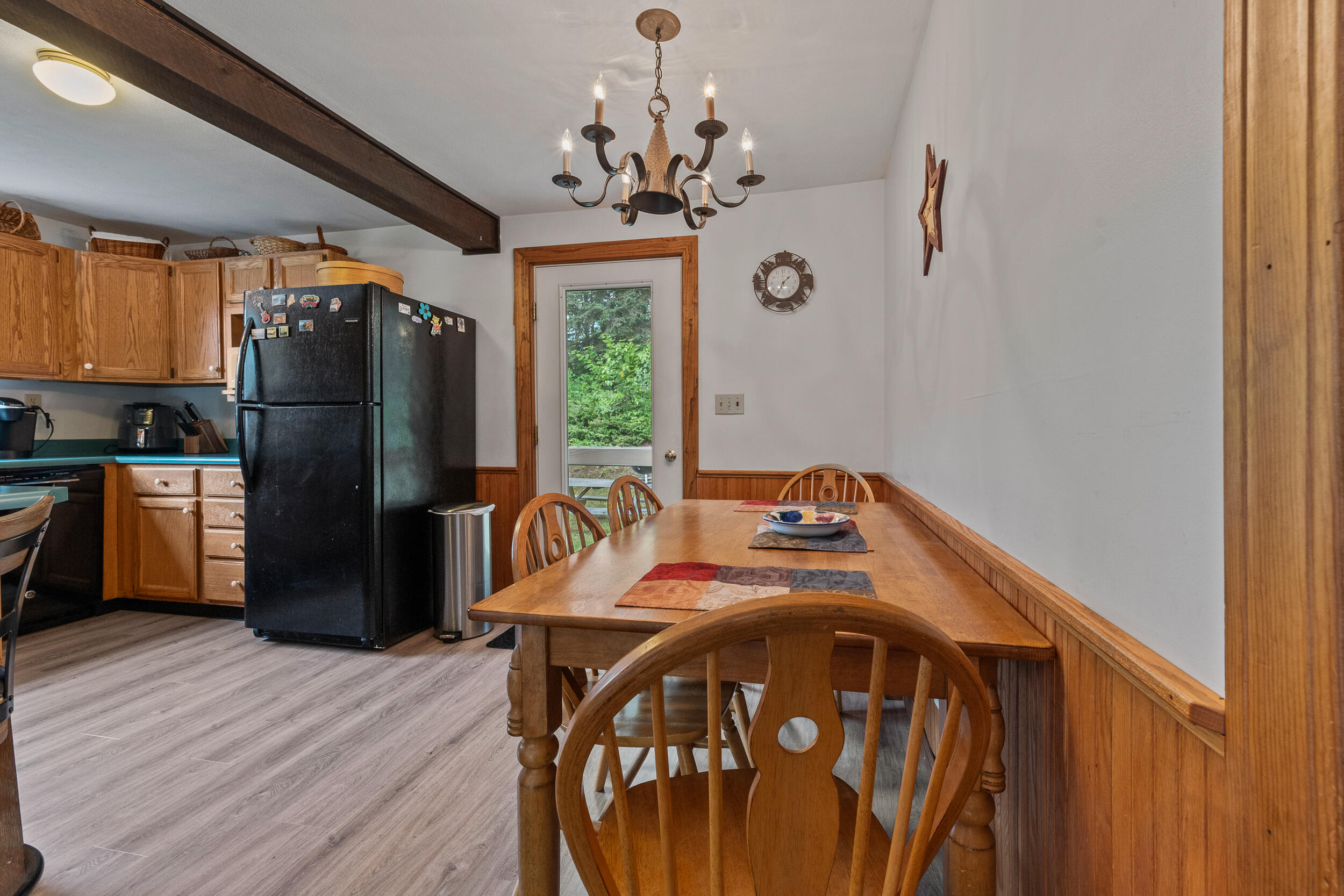 31 Franklin Street Oquossoc, ME 04964 - Photo 21 of 42 Dining to Kitchen