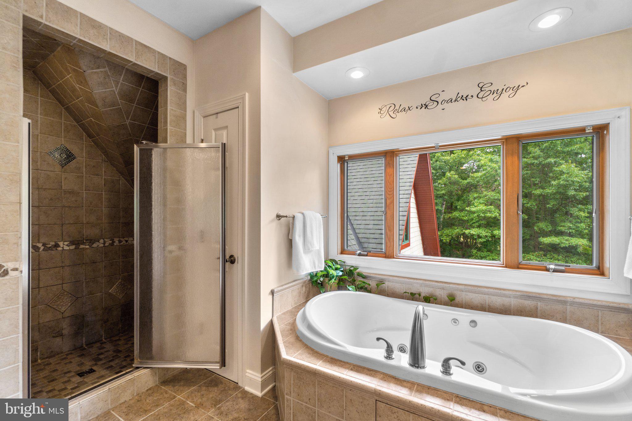 183 North High Rock Road North Hanover, PA 17331 - Photo 25 of 67 Primary Bathroom. Look at that view!