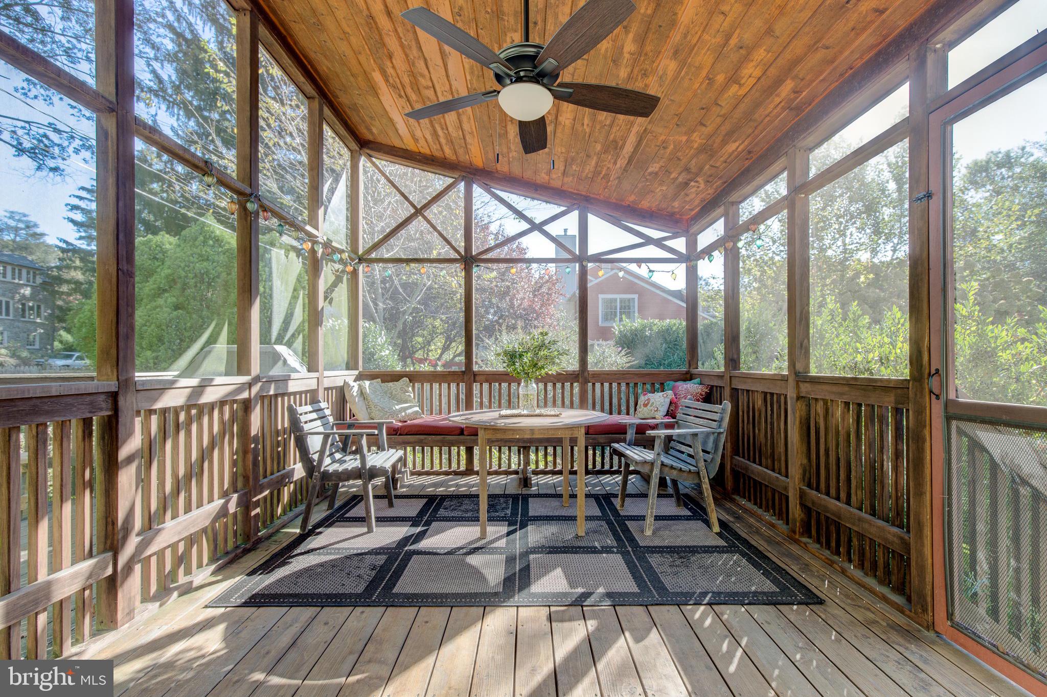 317 Maple Avenue Swarthmore, PA 19081 - Photo 13 of 41 Screened-in porch