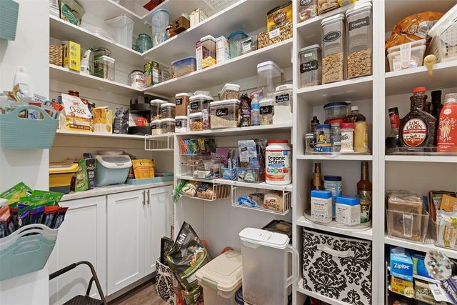 a view of storage and utility room