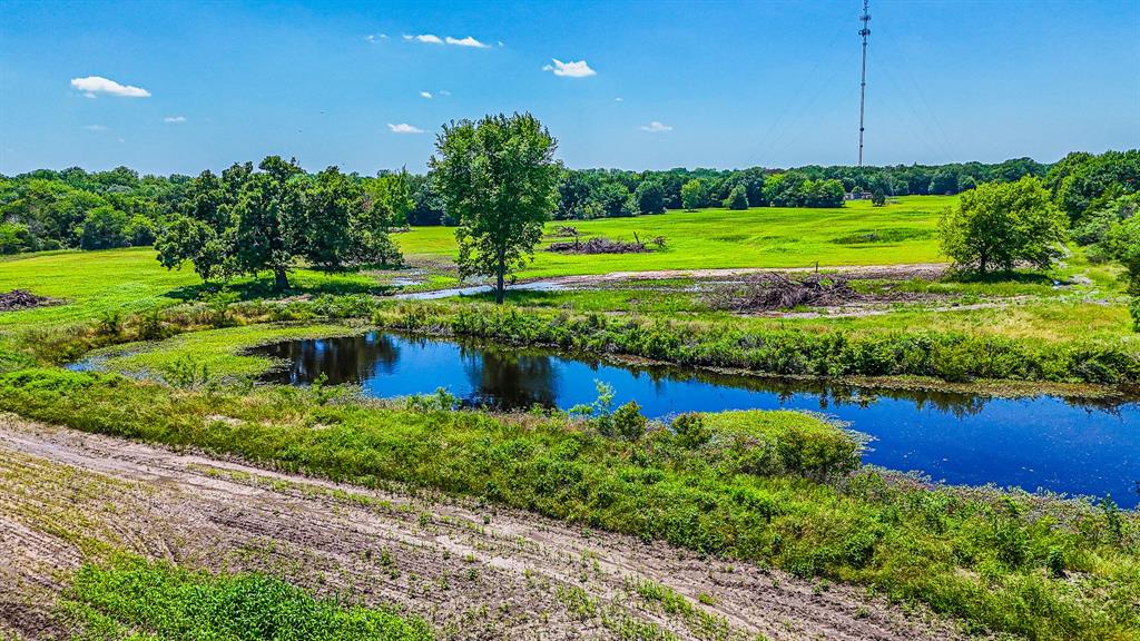 301 County Road Kerens, TX 75144 - Photo 19 of 39 a view of a garden with a building in the background