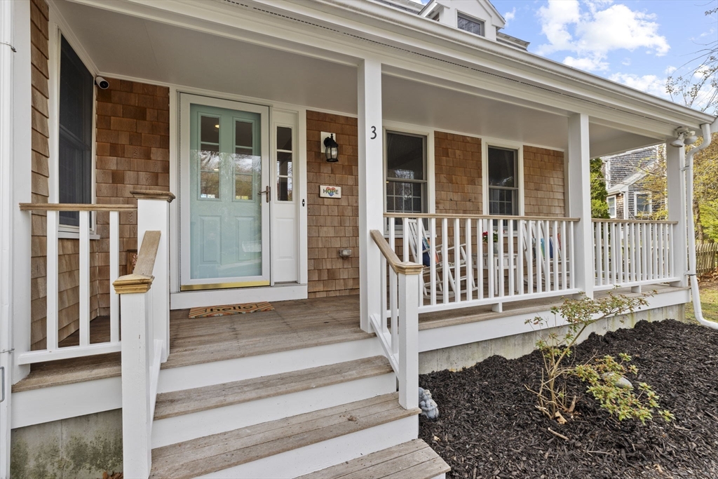 3 Marion Road Scituate, MA 02066 - Photo 30 of 30 a view of porch with a bench