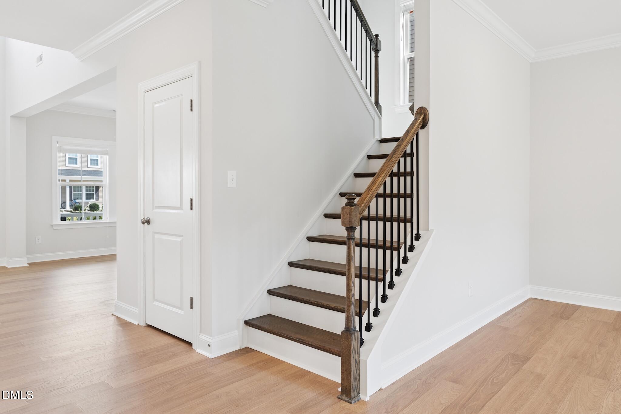 2616 Nordmann Fir Road Raleigh, NC 27616 - Photo 26 of 53 a view of entryway with wooden floor