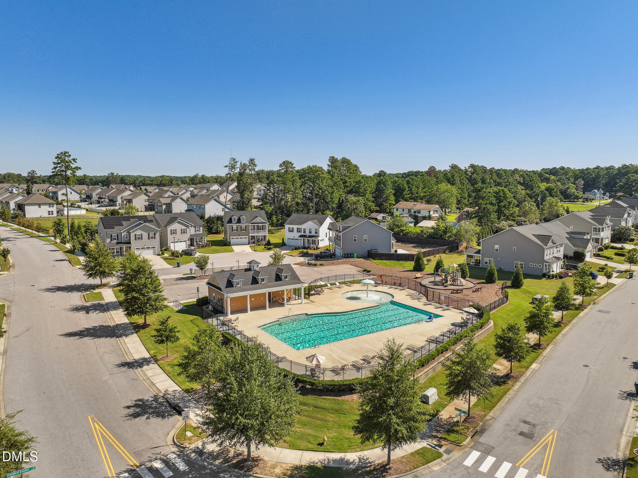 2616 Nordmann Fir Road Raleigh, NC 27616 - Photo 47 of 53 a view of a lake with a mountain