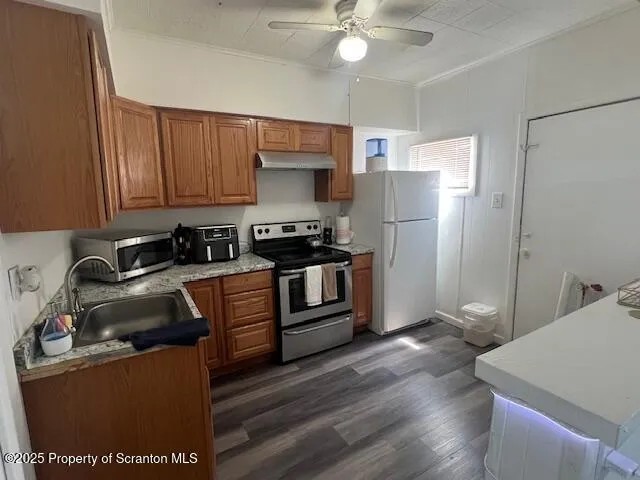 a bathroom with a sink and a shower
