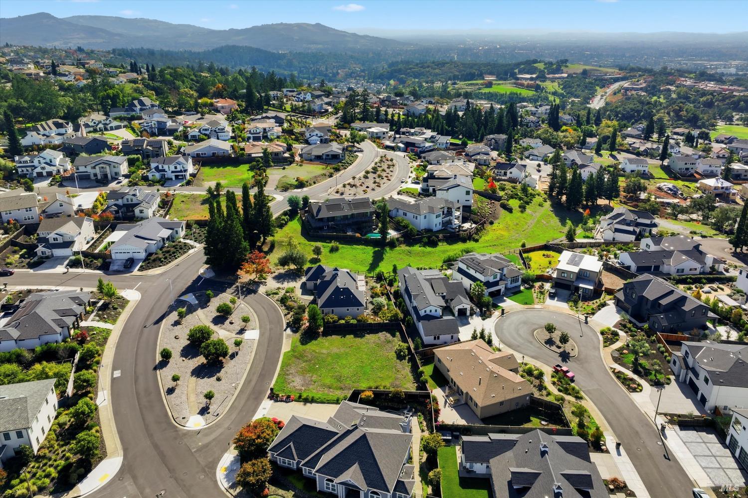 3639 Turnberry Circle Santa Rosa, CA 95403 - Photo 7 of 12 an aerial view of multiple house