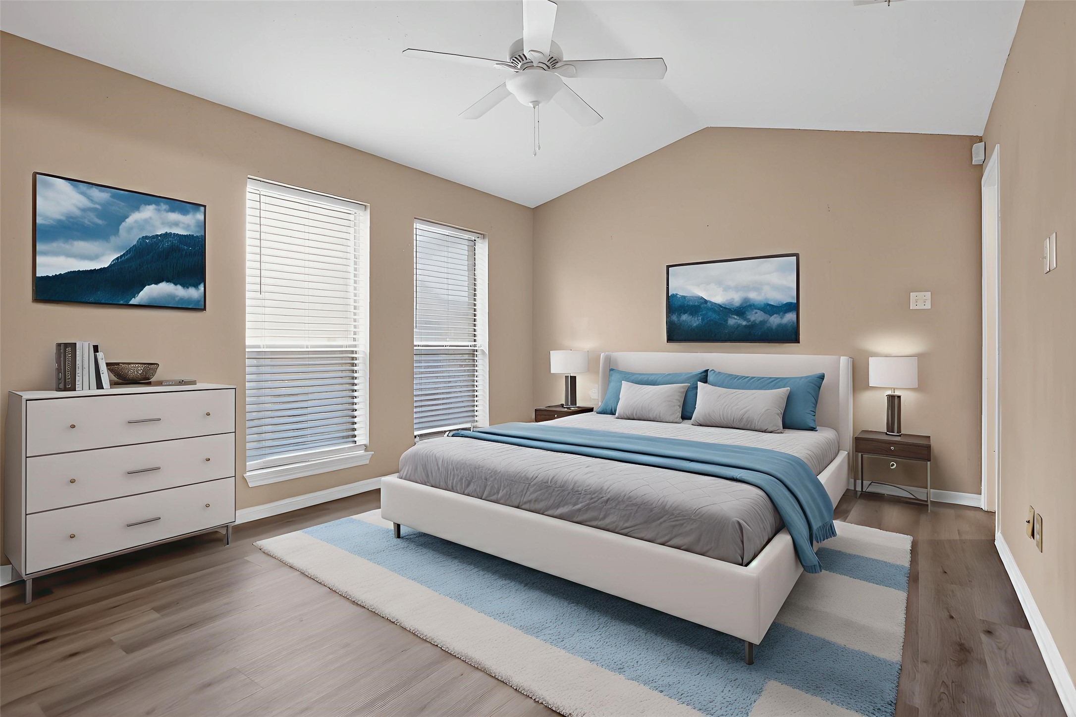 8299 Cambridge Street, Unit 706 Houston, TX 77054 - Photo 14 of 30 a bedroom with a bed and a window