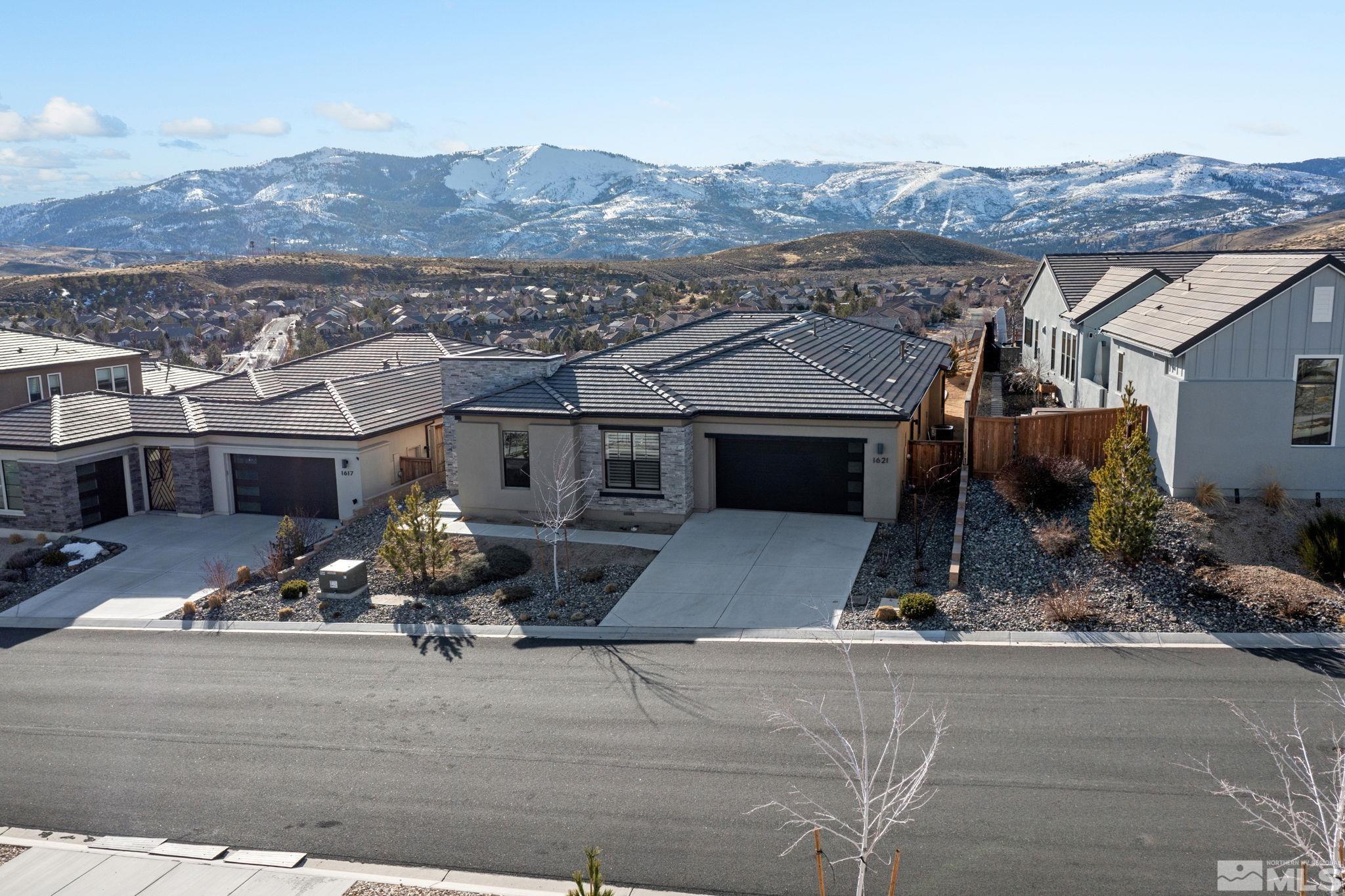 1621 Huntley Trail Reno, NV 89523 - Photo 3 of 40 an aerial view of a house with sitting area and garden view