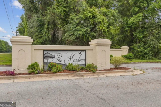 a sign on the side of a building